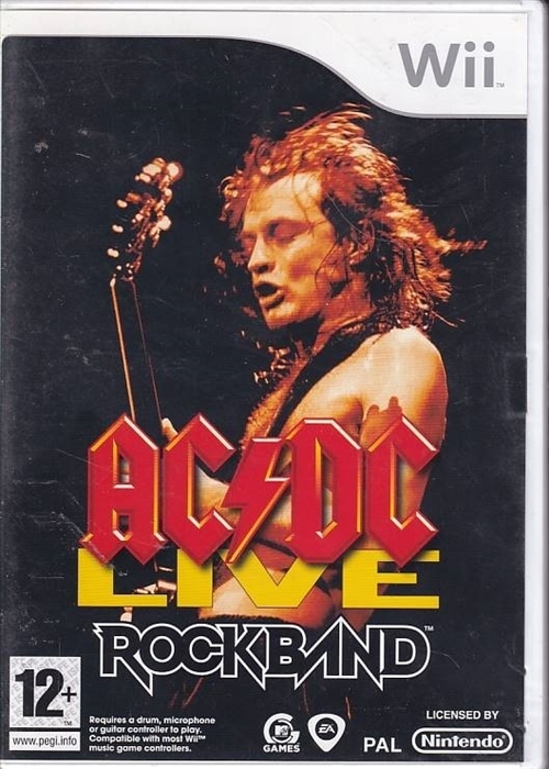 ACDC Live Rock Band - Wii (B Grade) (Genbrug)